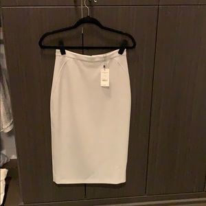 LK Bennett Heather grey pencil skirt, size 4